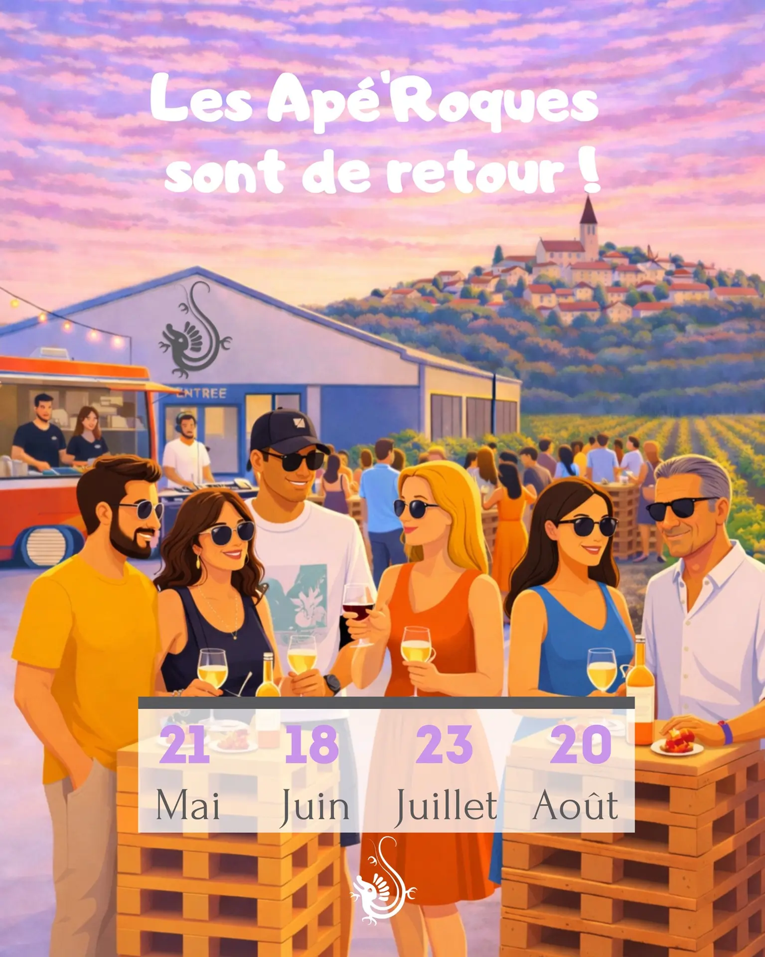 Les Apé'Roques sont de retour !