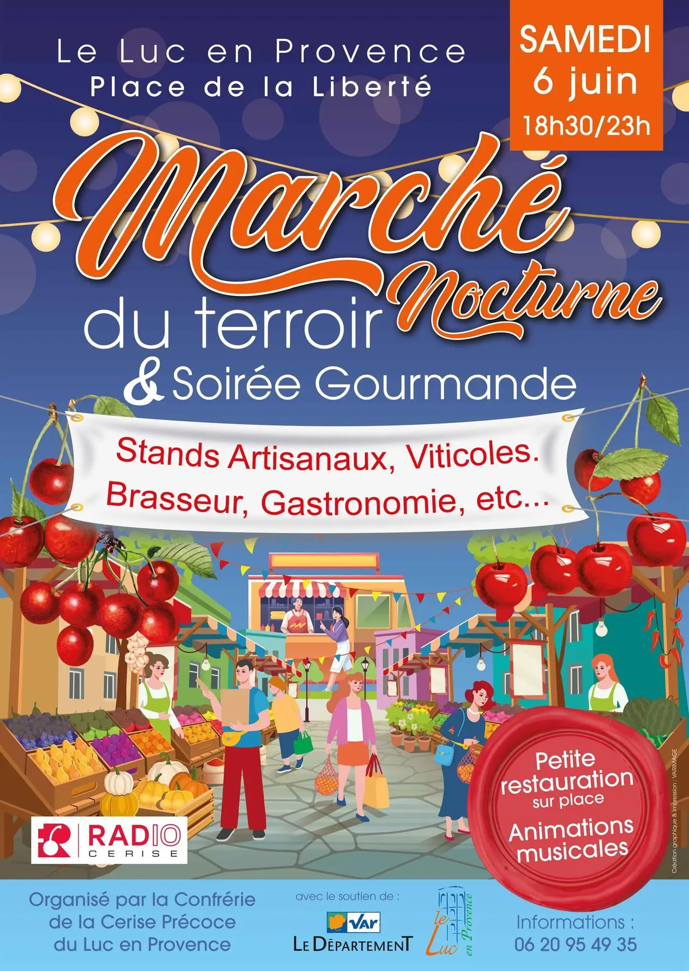 Marché nocturne du terroir & Soirée gourmande