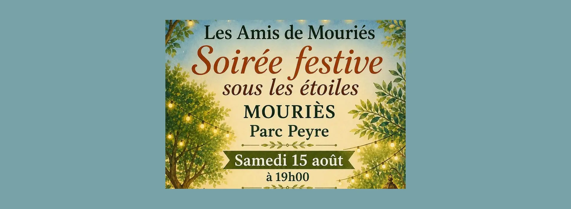Soirée repas-concert
