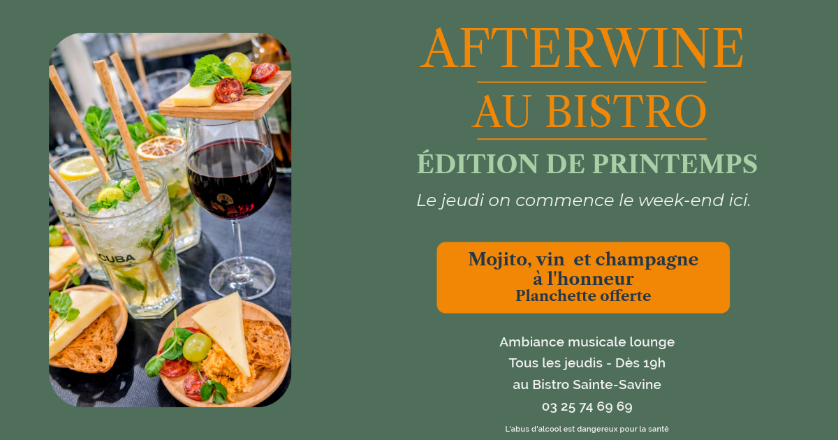 AfterWine au Bistro - Edition de Printemps