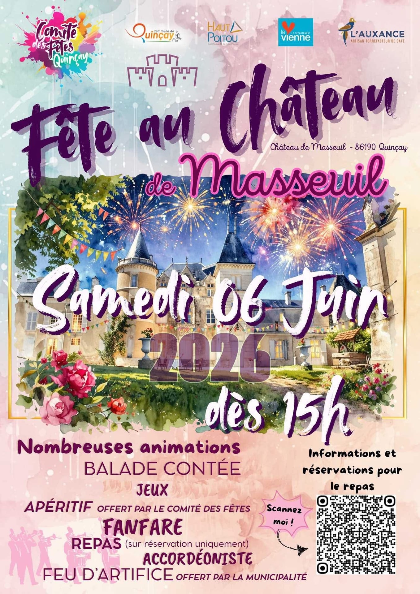 Fête au château de Masseuil