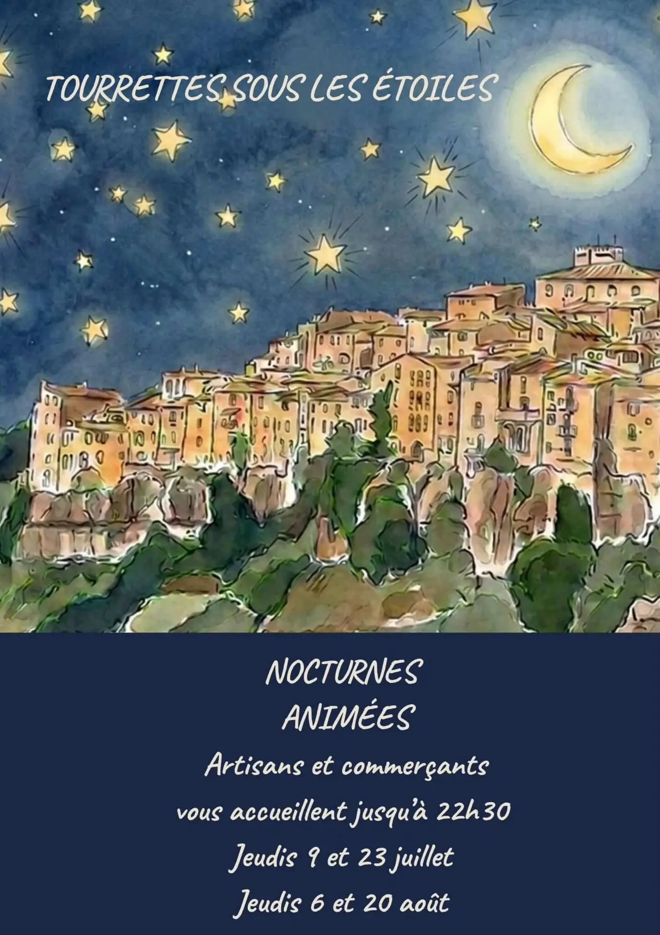 Tourrettes sous les étoiles