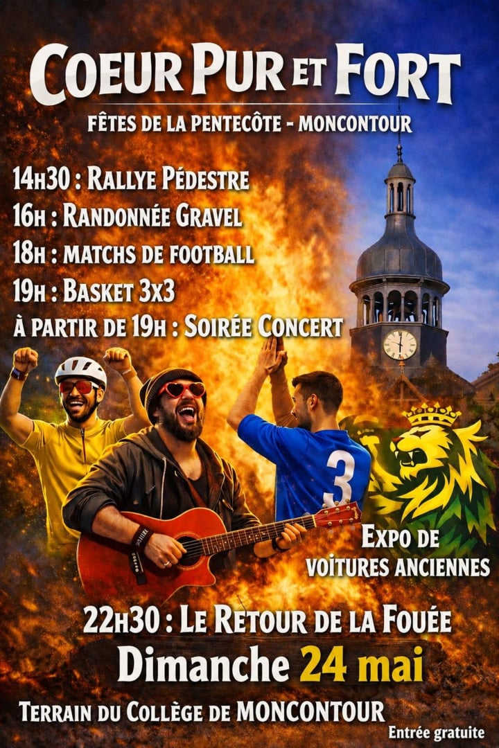 Coeur Pur et Fort – fête de la Pentecôte