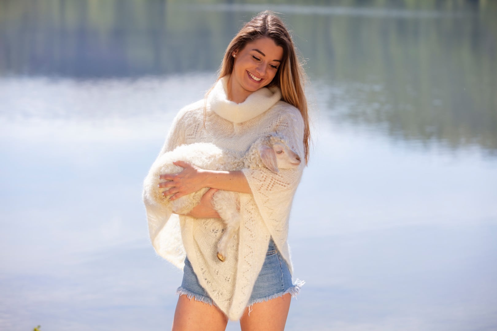 Visite de la ferme de laine naturelle Mohair