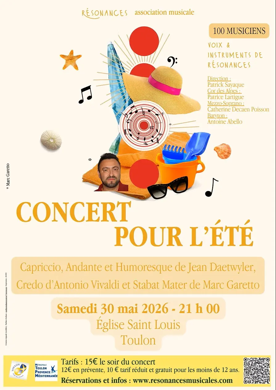 Concert - Résonances Musicales "Concert pour l'été"