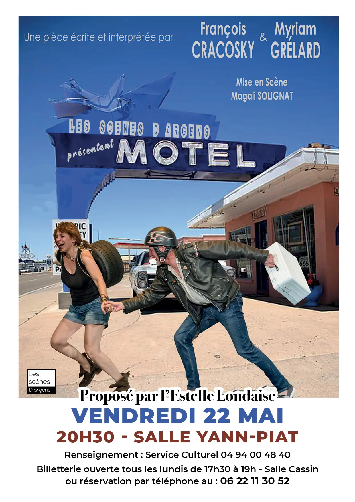 Théâtre : "Motel" proposé par L'Estelle Londaise