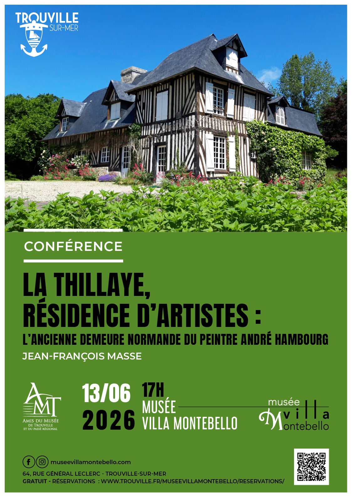 Rendez-vous des Amis – «La Thillaye, résidence d'artistes : l'ancienne demeure normande du peintre André Hambourg»