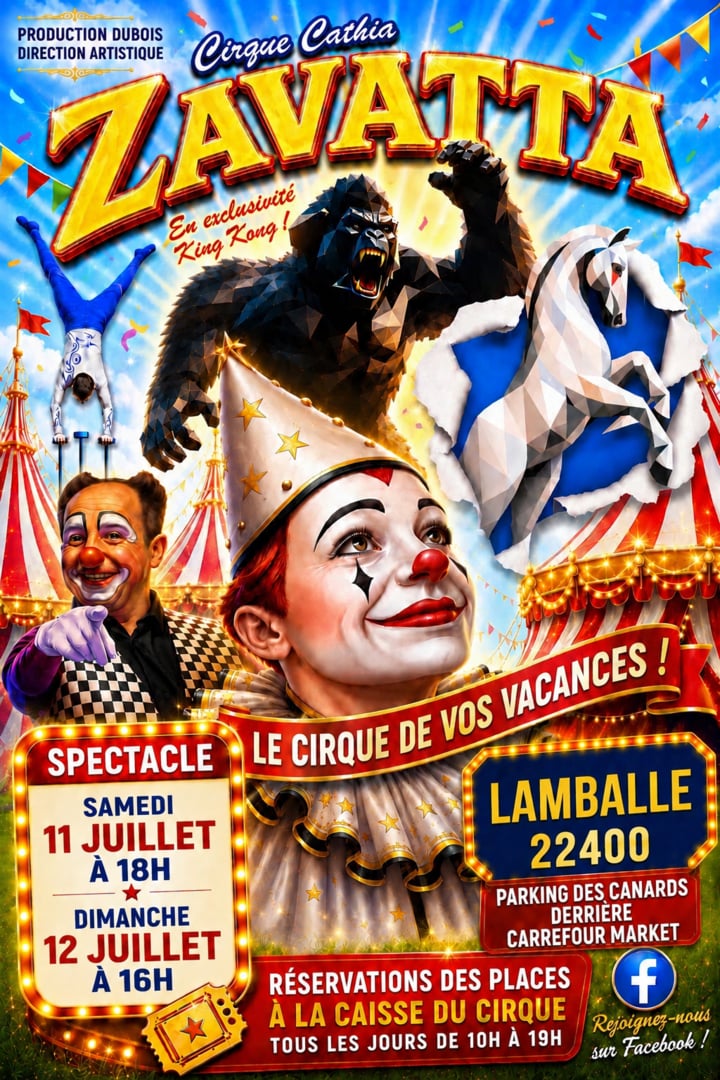 Spectacle du cirque Cathia Zavatta