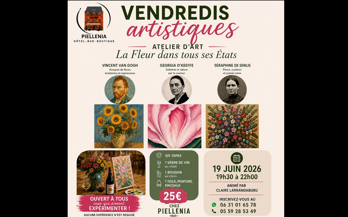 Atelier les "Vendredis artistiques"