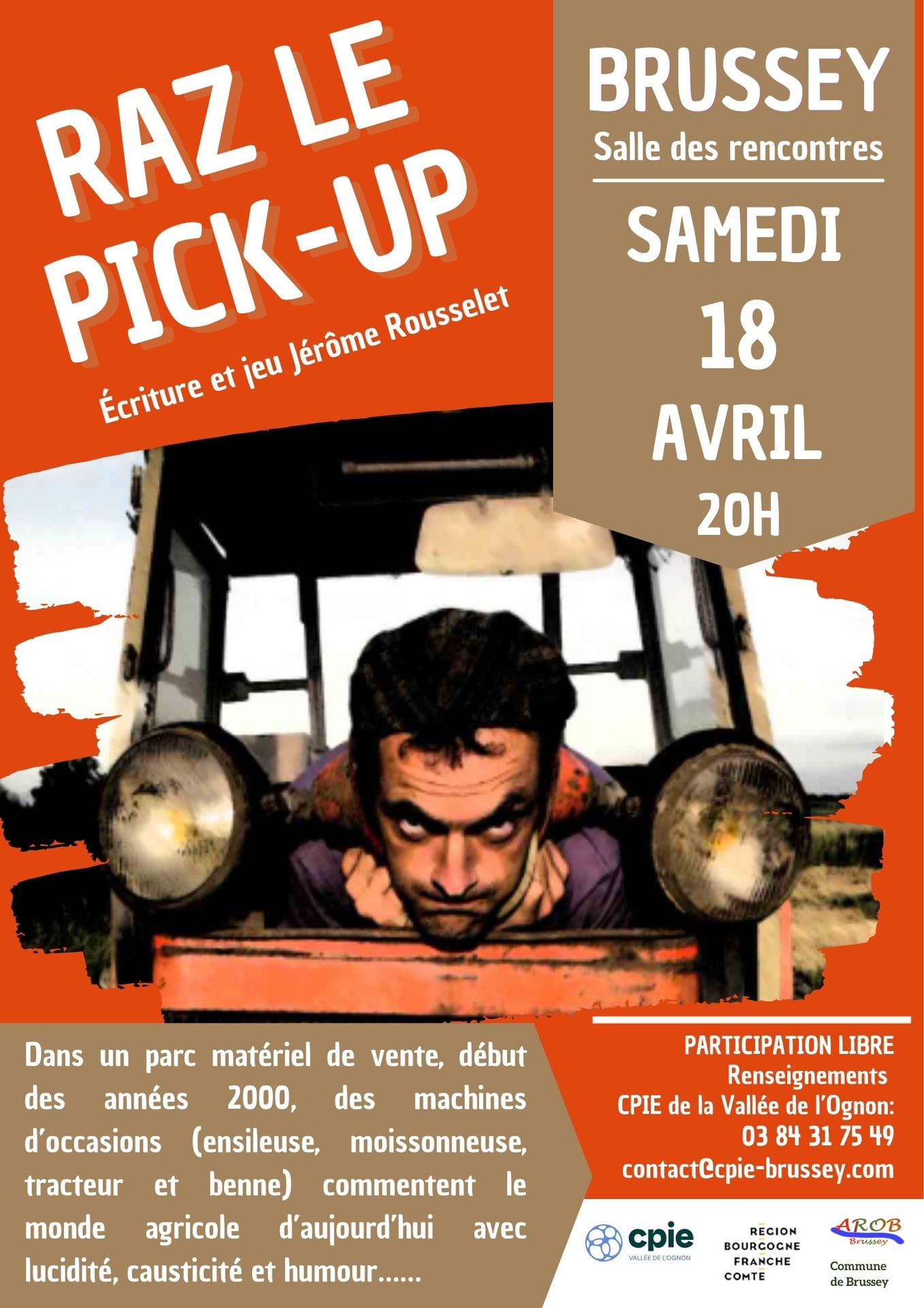 Spectacle : Raz le pick-up