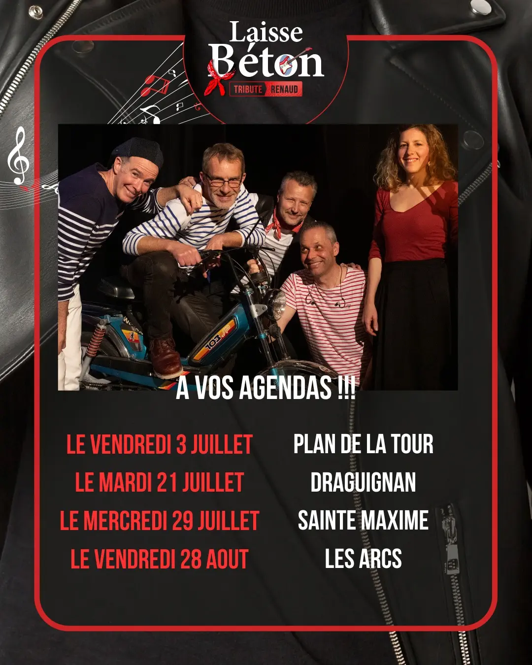 Concert - "Laisse Béton" - Tribute Renaud