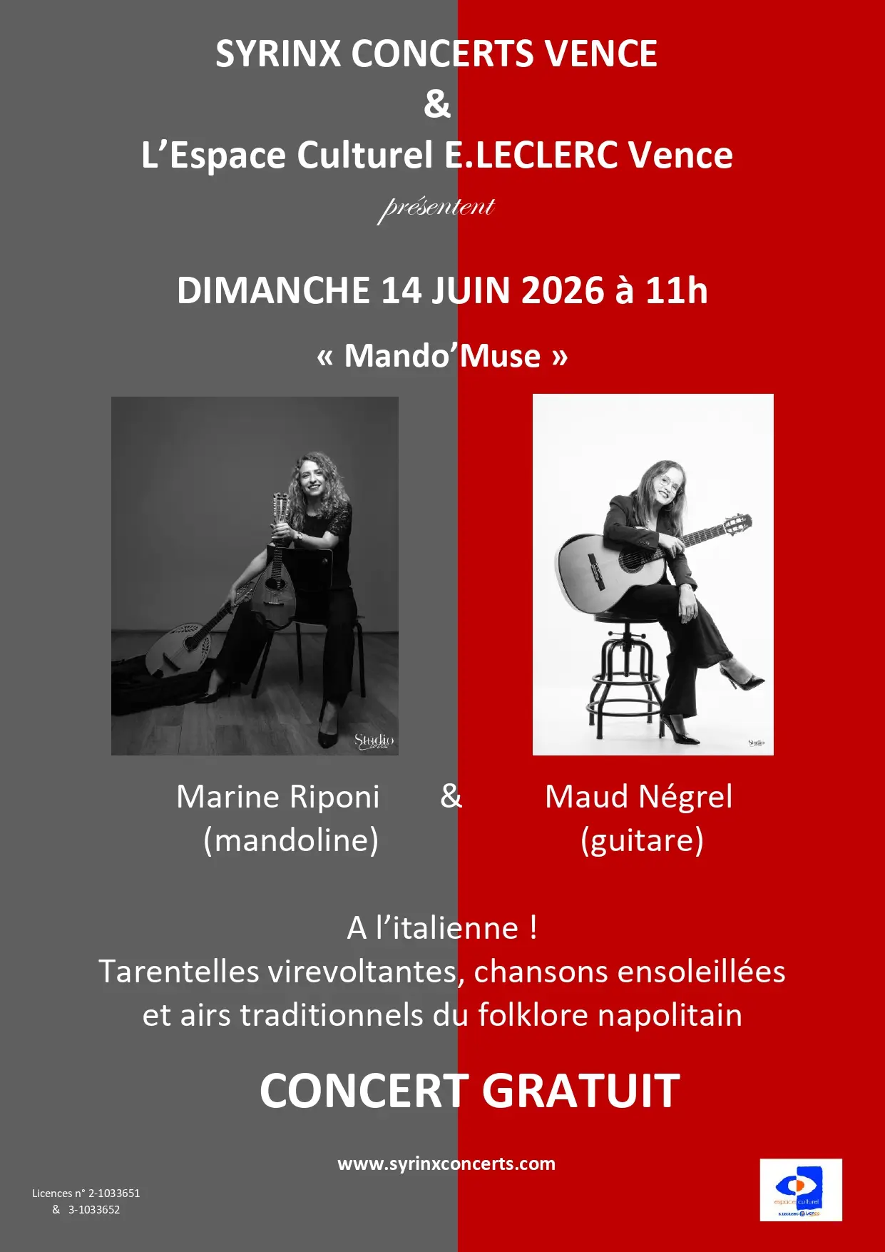 Concert Mando’muse