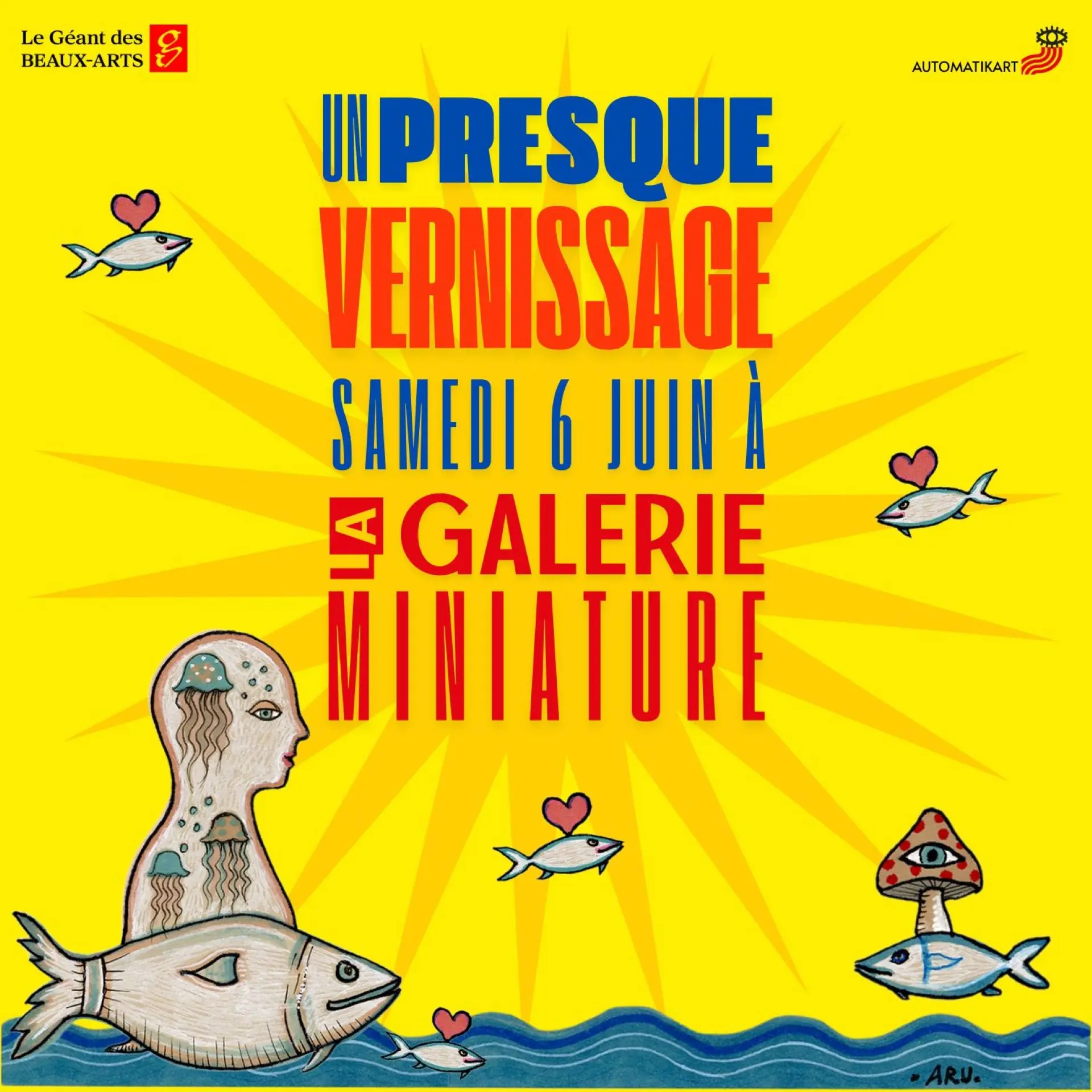 Presque vernissage de juin