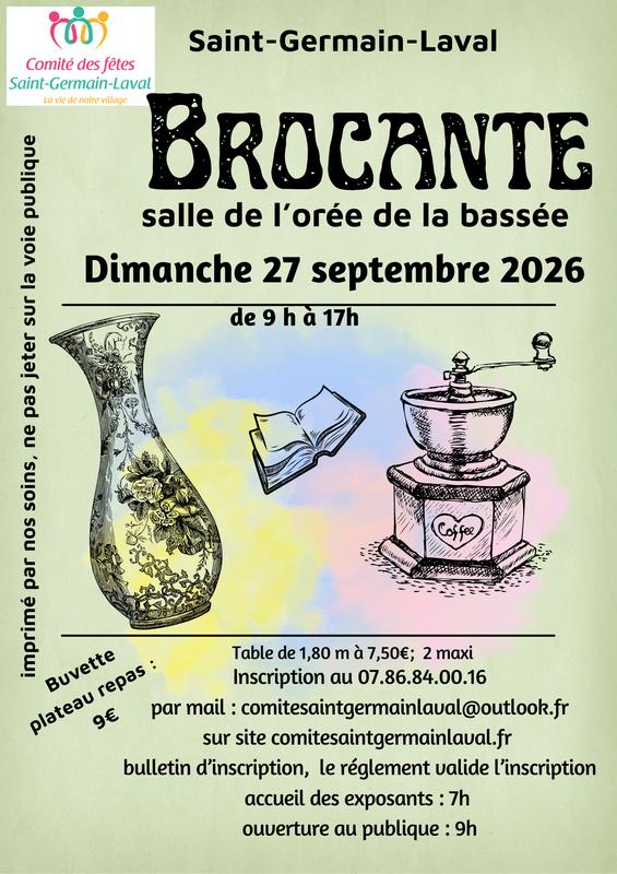 Brocante en salle
