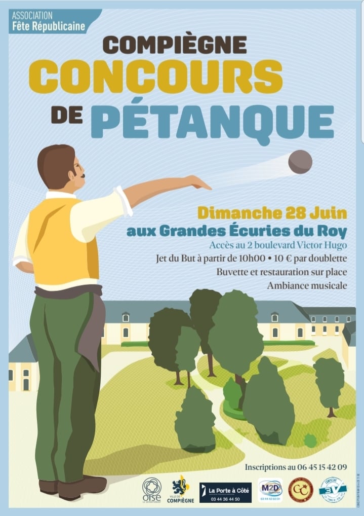 Concours de pétanque