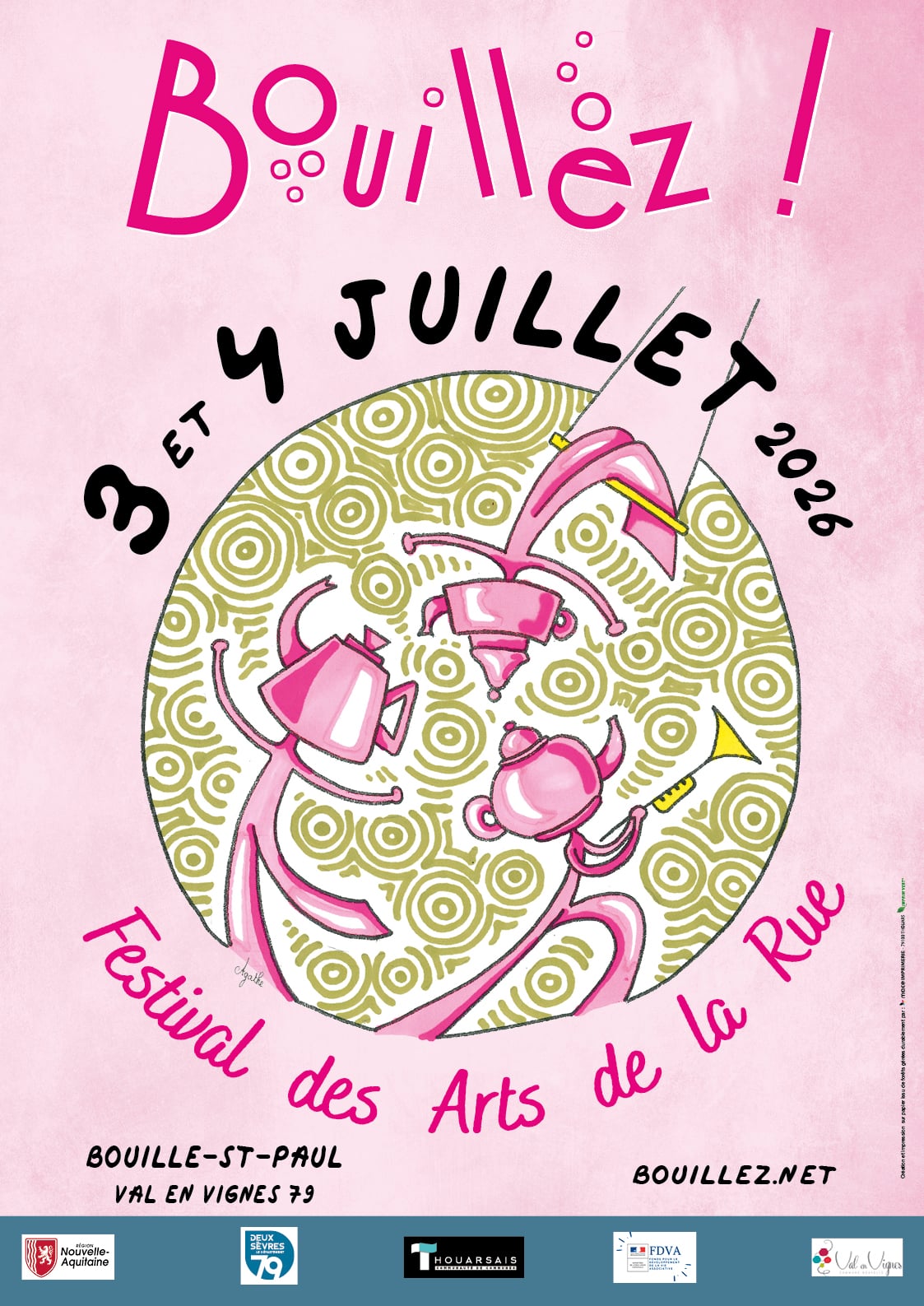 Festival des arts de la rue Bouillez !