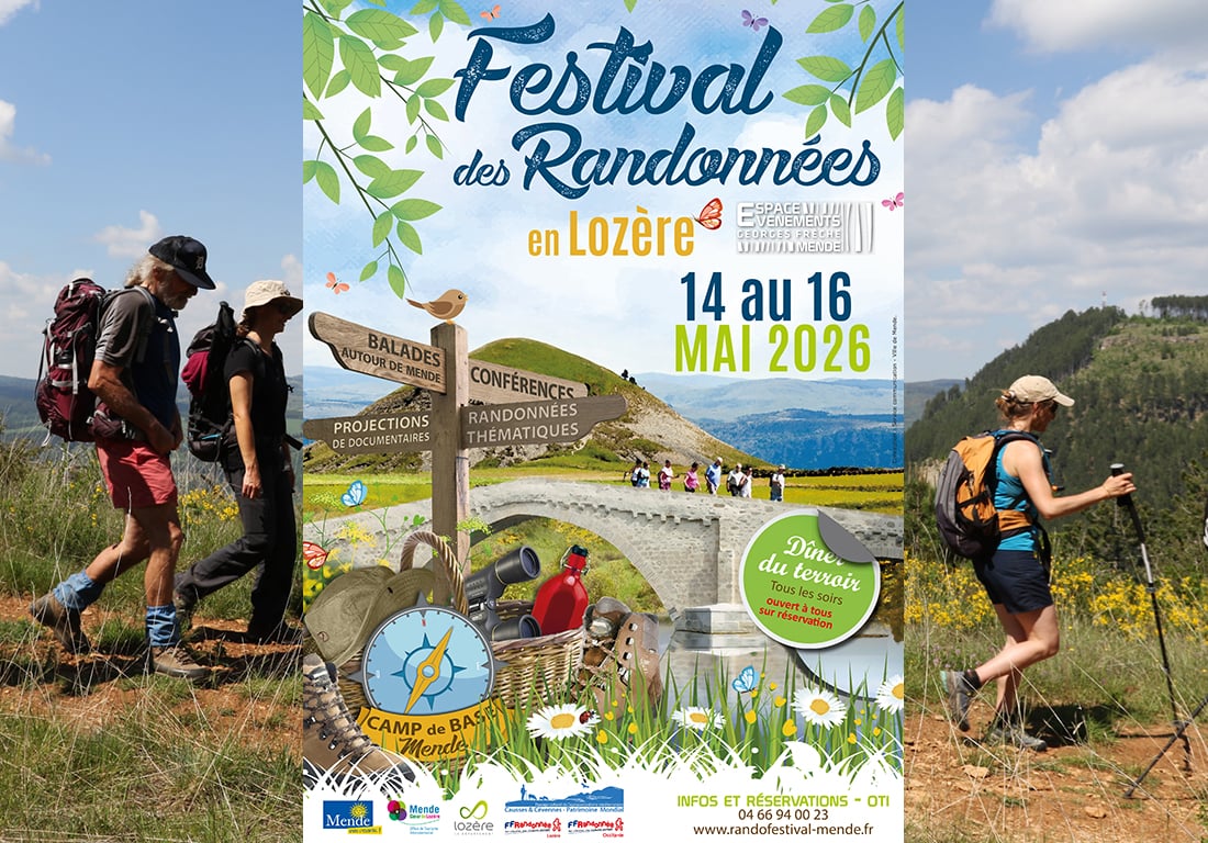 FESTIVAL DES RANDONNÉES EN LOZÈRE - 7ÈME ÉDITION