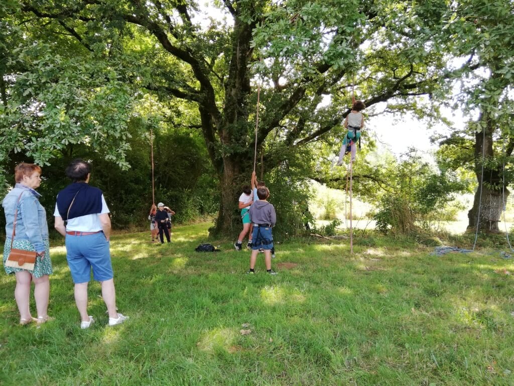 Les Estivales de Scie - Grimpe et casse-croûte dans les arbres