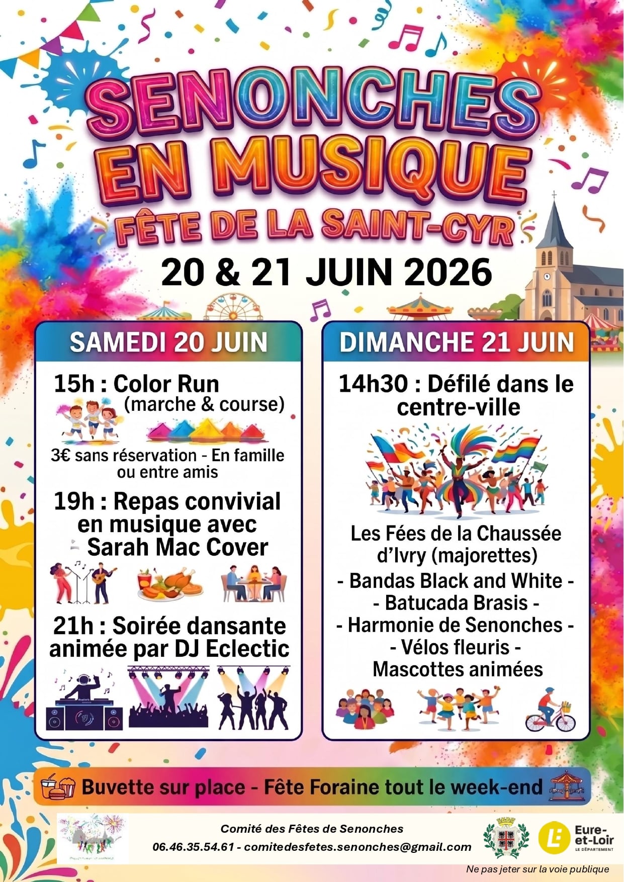 Senonches en musique / Fête de la Saint-Cyr