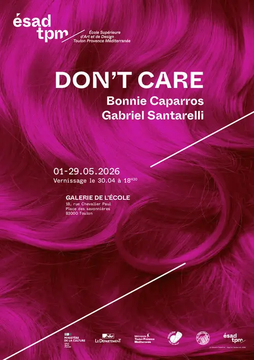 Exposition - Bonnie Caparros et Gabriel Santarelli "Don't care"