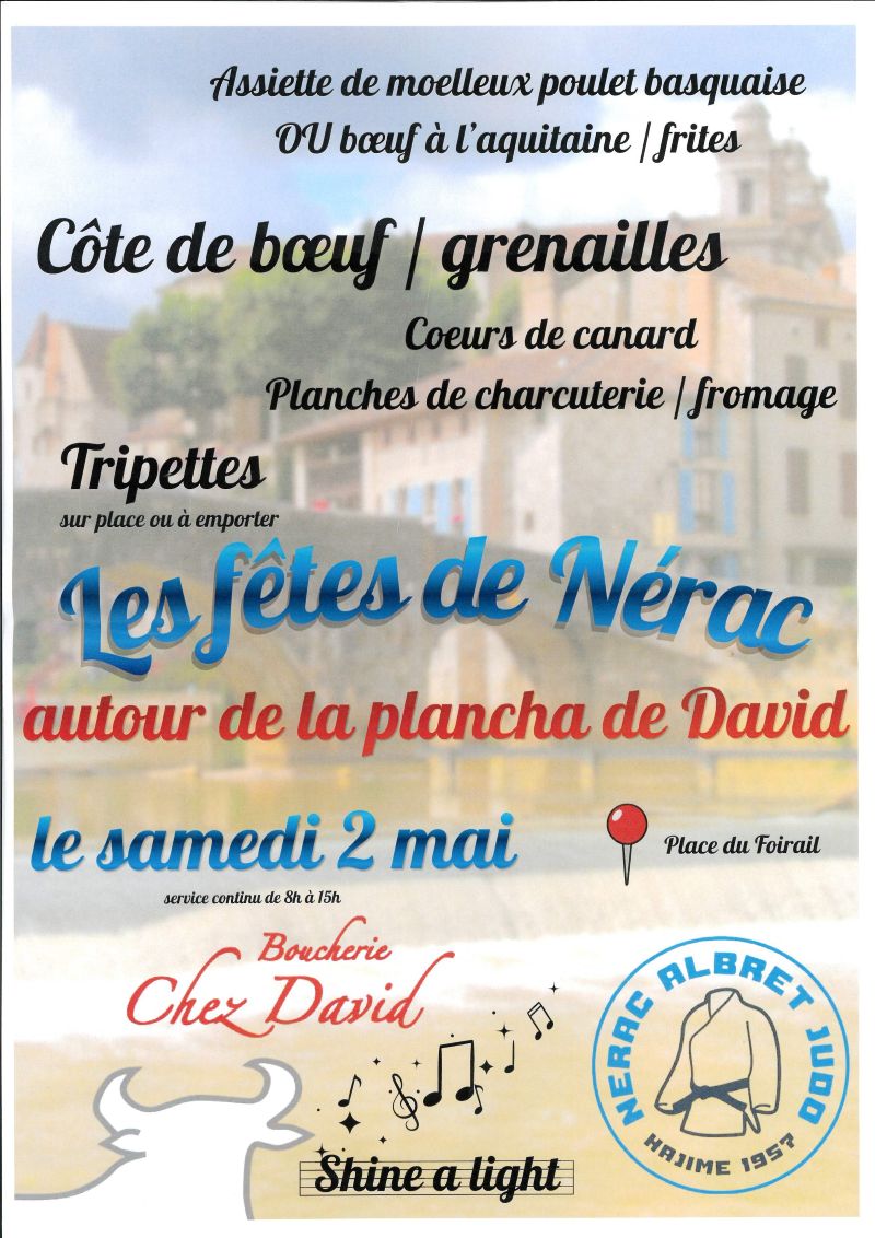 Les fêtes de Nérac autour de la Plancha de David