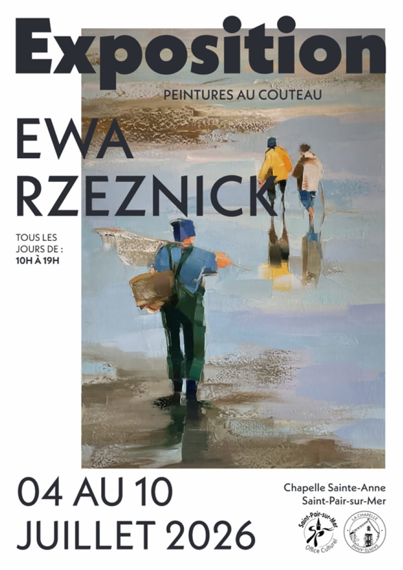 Exposition « Peinture au couteau » d'Ewa Rzeznick