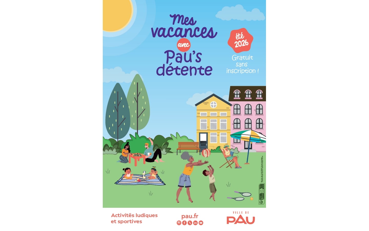 Pau's Détente - Pelouses de l'université