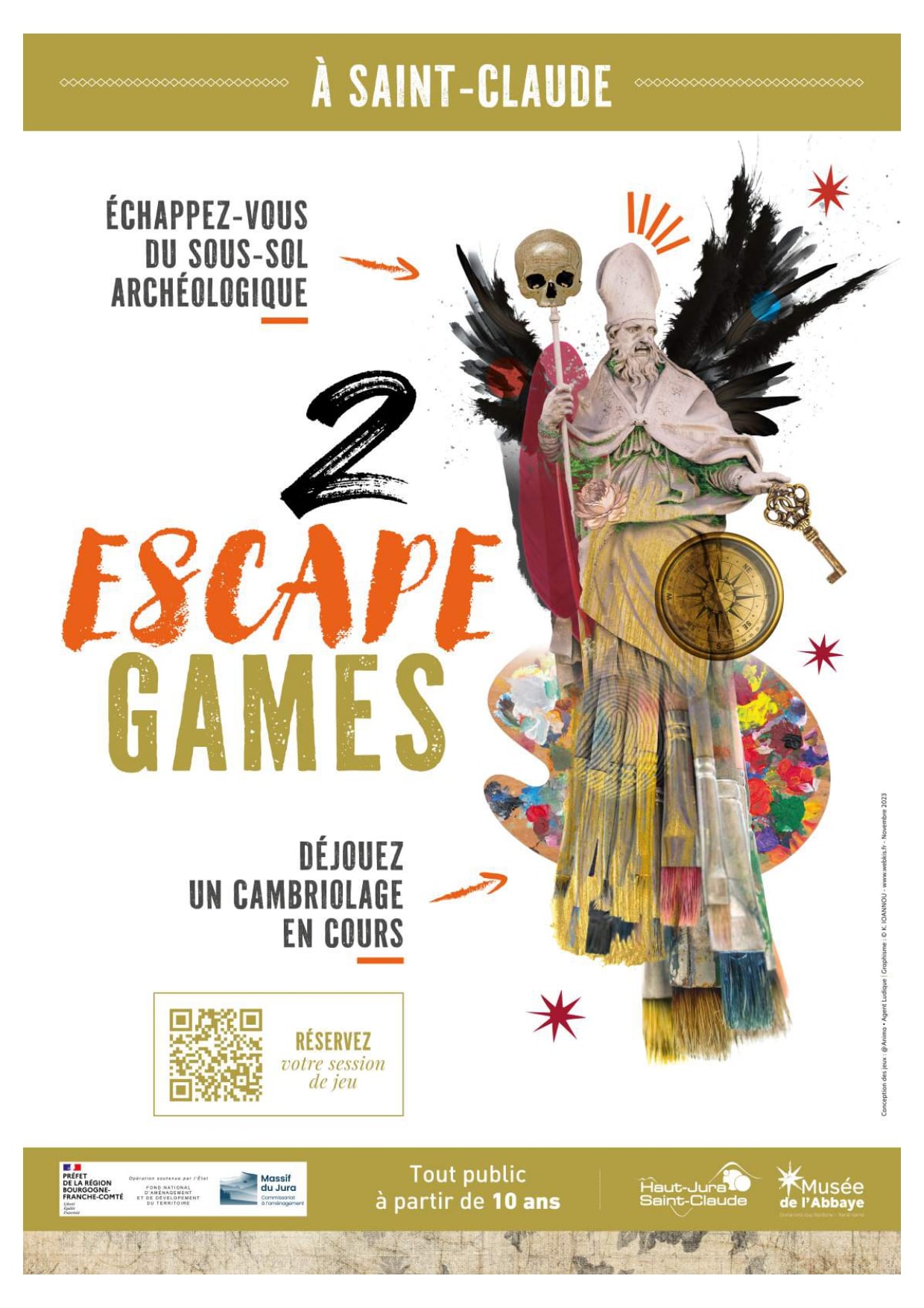 Musée de l'Abbaye - Escape Game : Vol au musée