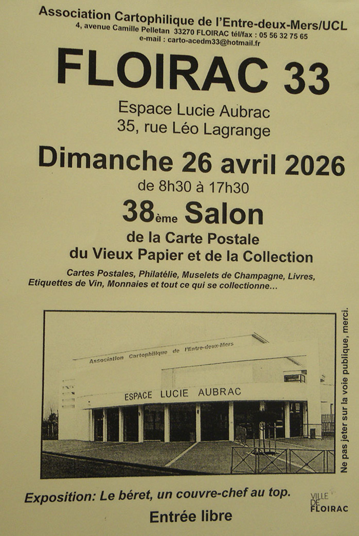 38ème  Salon de la Carte Postale du Vieux Papier et de la Collection
