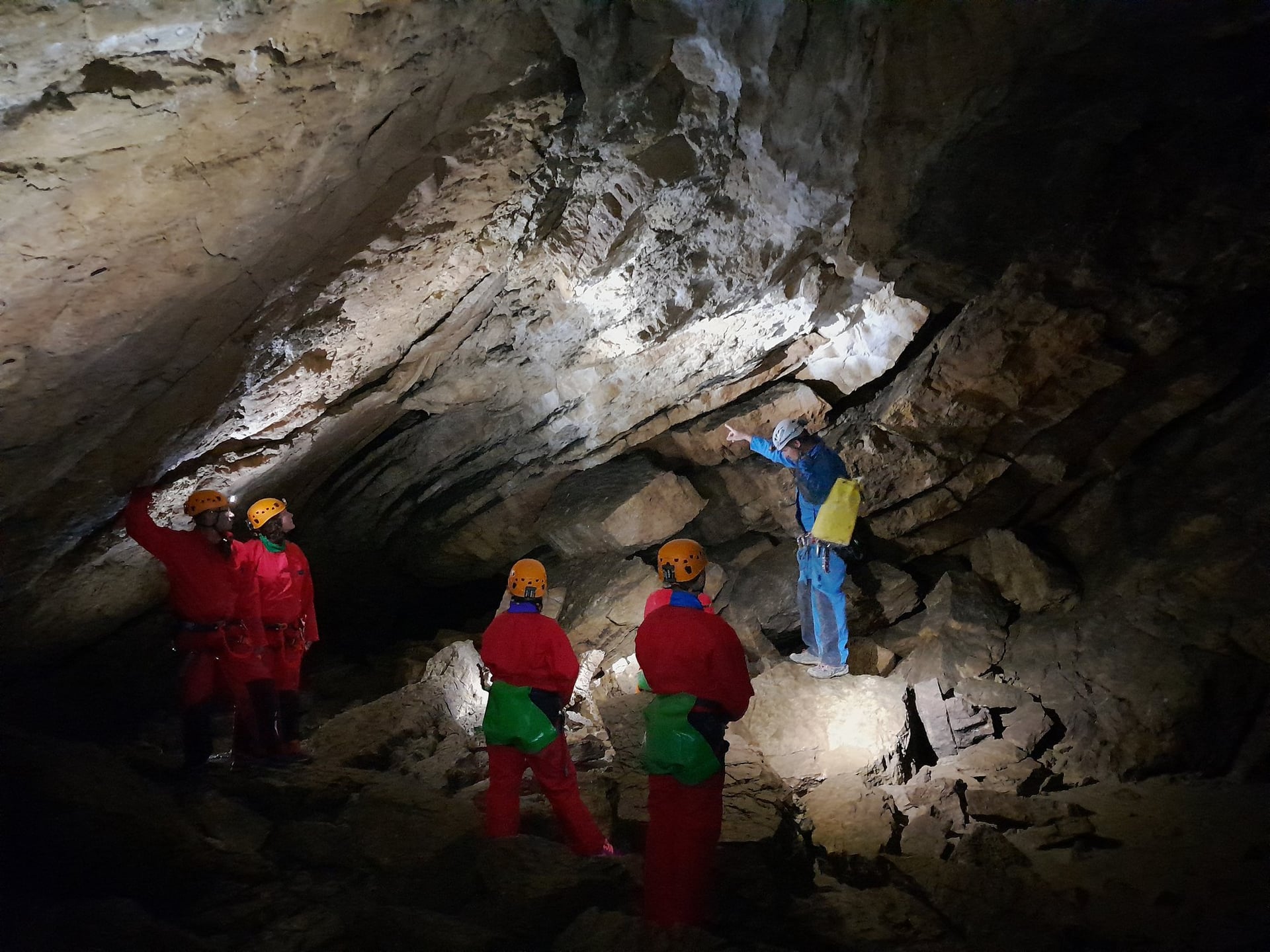 Sorties spéléo à la grotte des Faux Monnayeurs