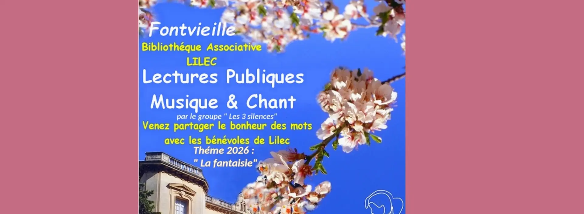 Lectures publiques Musique et Chants - Parvis Château de Montauban