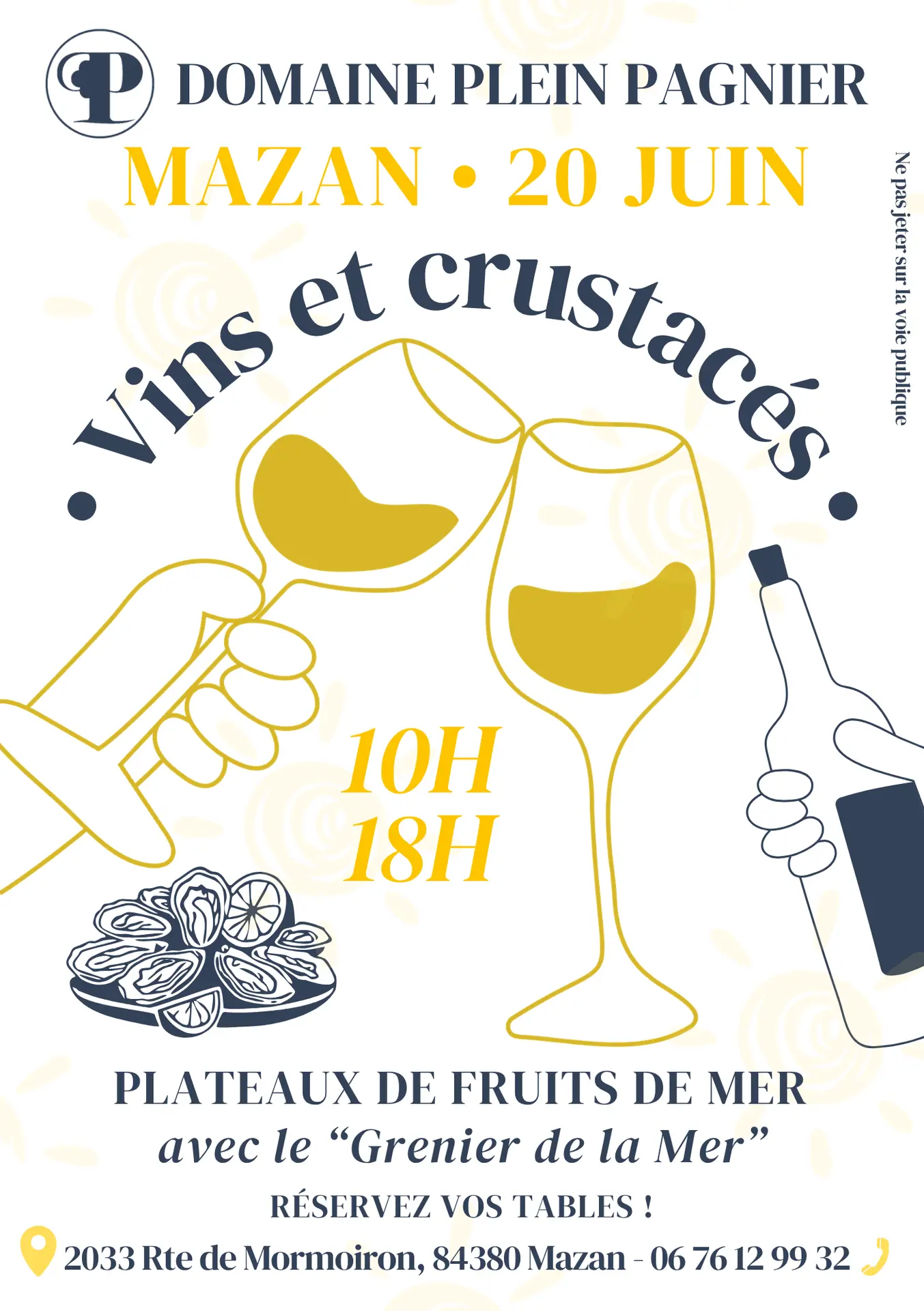 Vins et crustacés