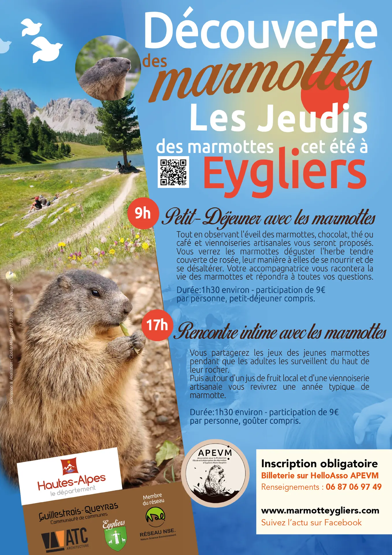 Rencontre intime avec les marmottes