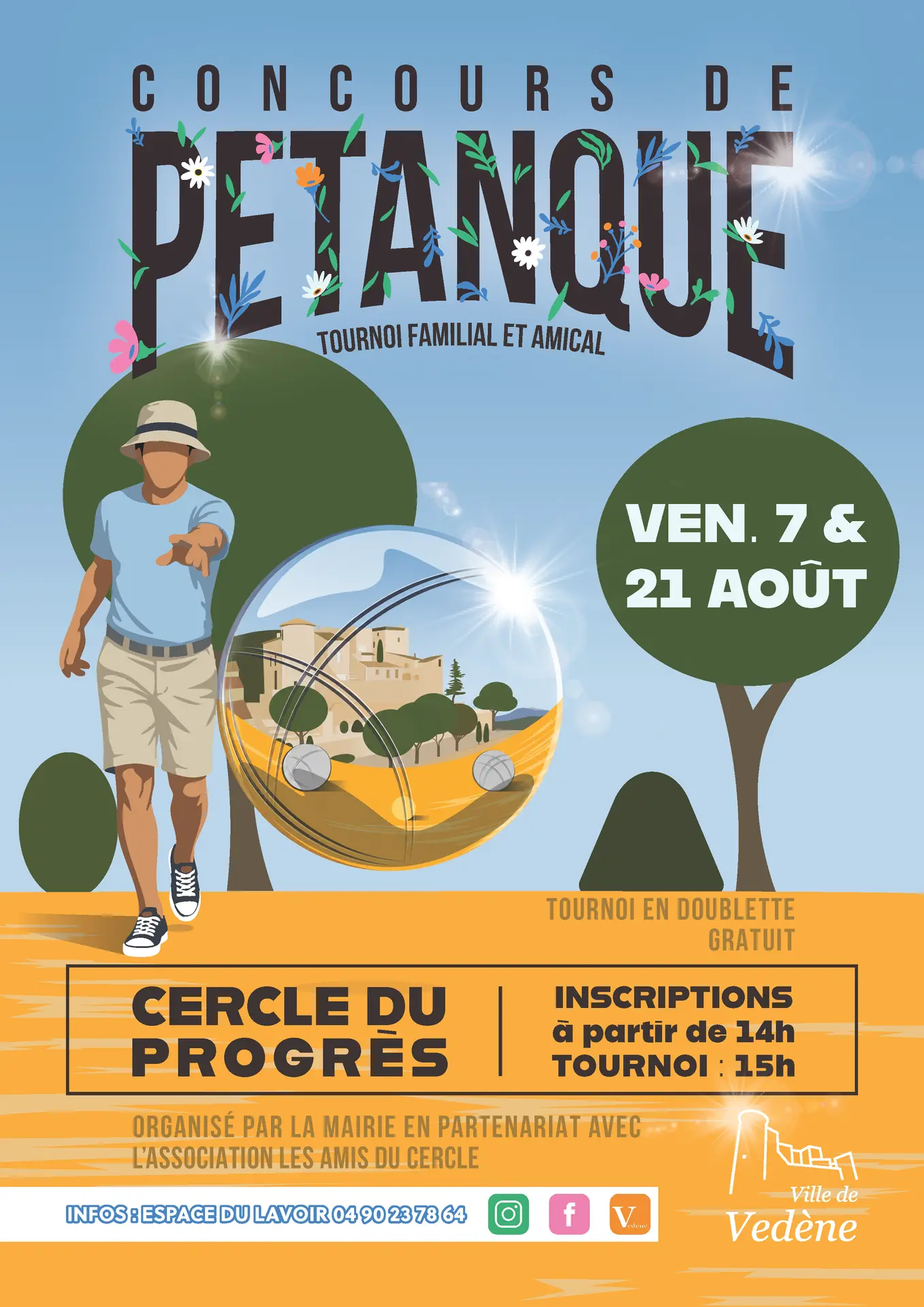 Concours de pétanque