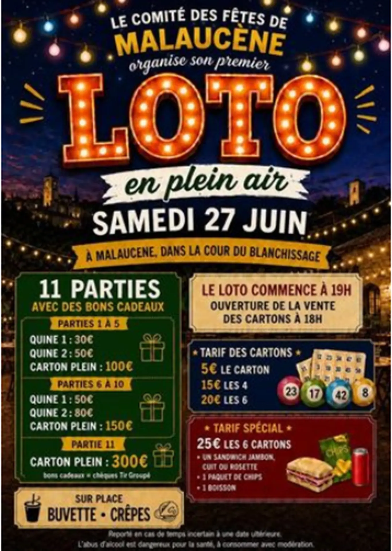 Loto en plein air