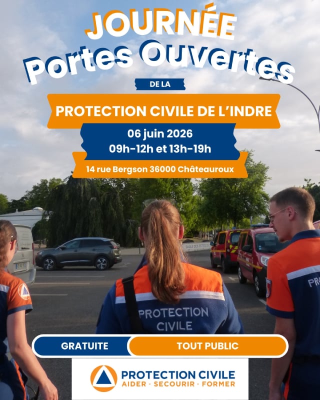 Journée portes ouvertes de la Protection Civile de l'Indre