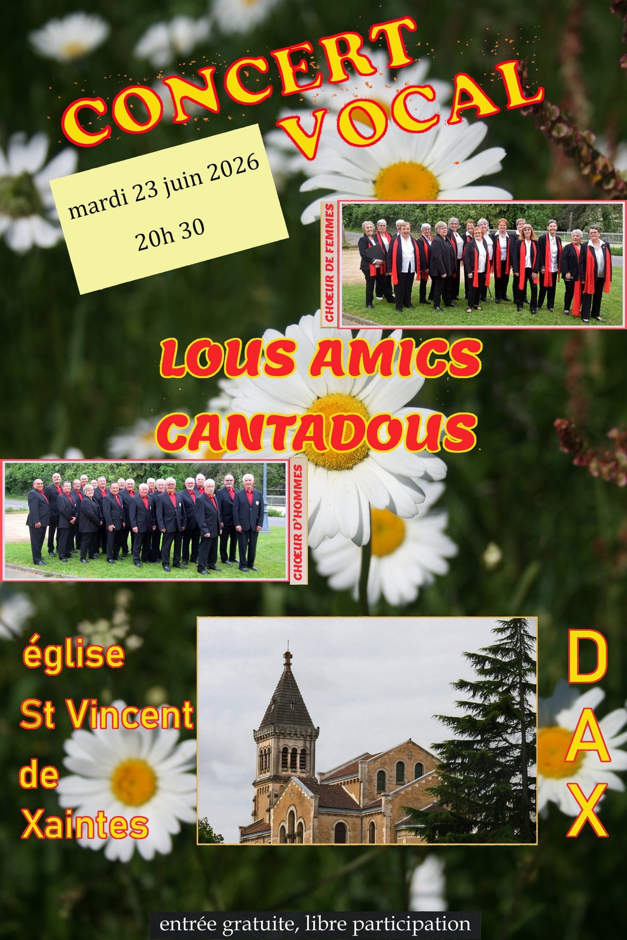 Concert choral