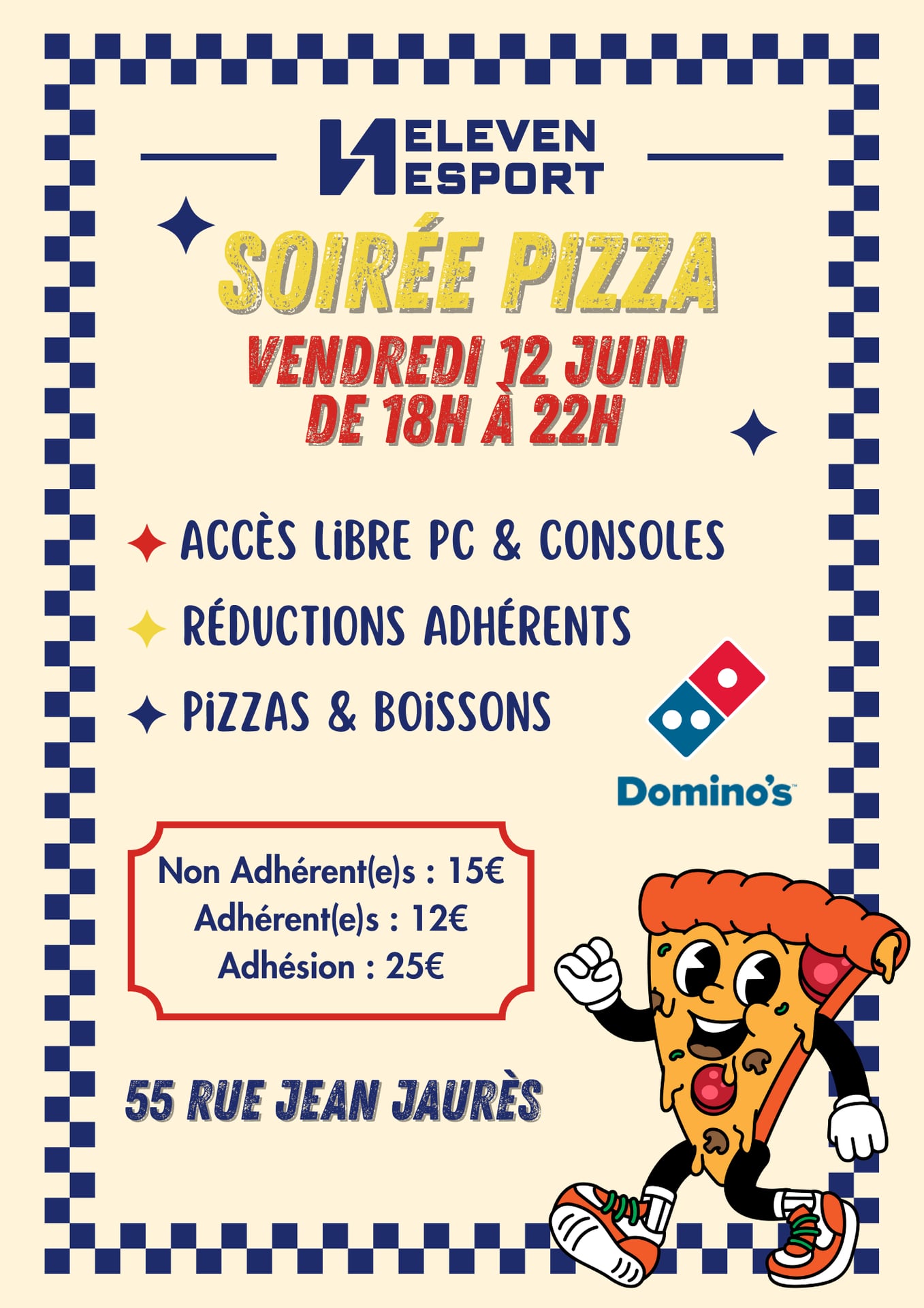Soirée pizza et jeux vidéos