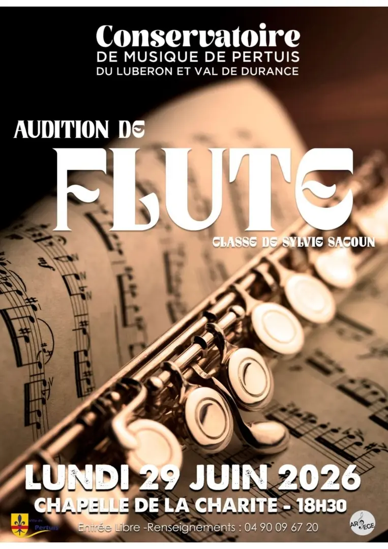 Audition de flute