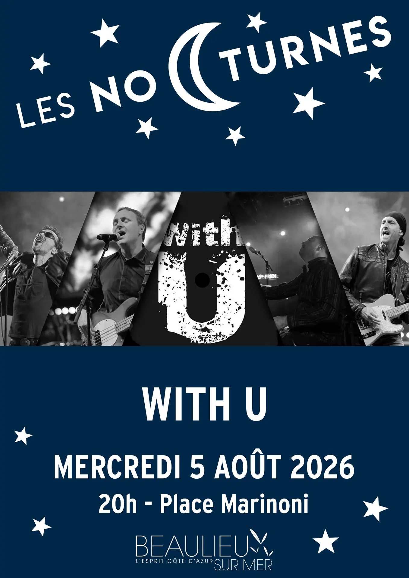 Nocturne de Beaulieu-sur-Mer - With U - Cover U2