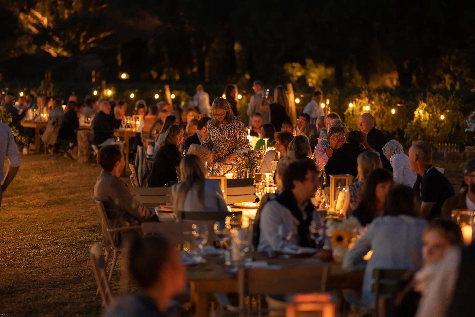 Dîner dans les vignes - Domaine Fondugues-Pradugues