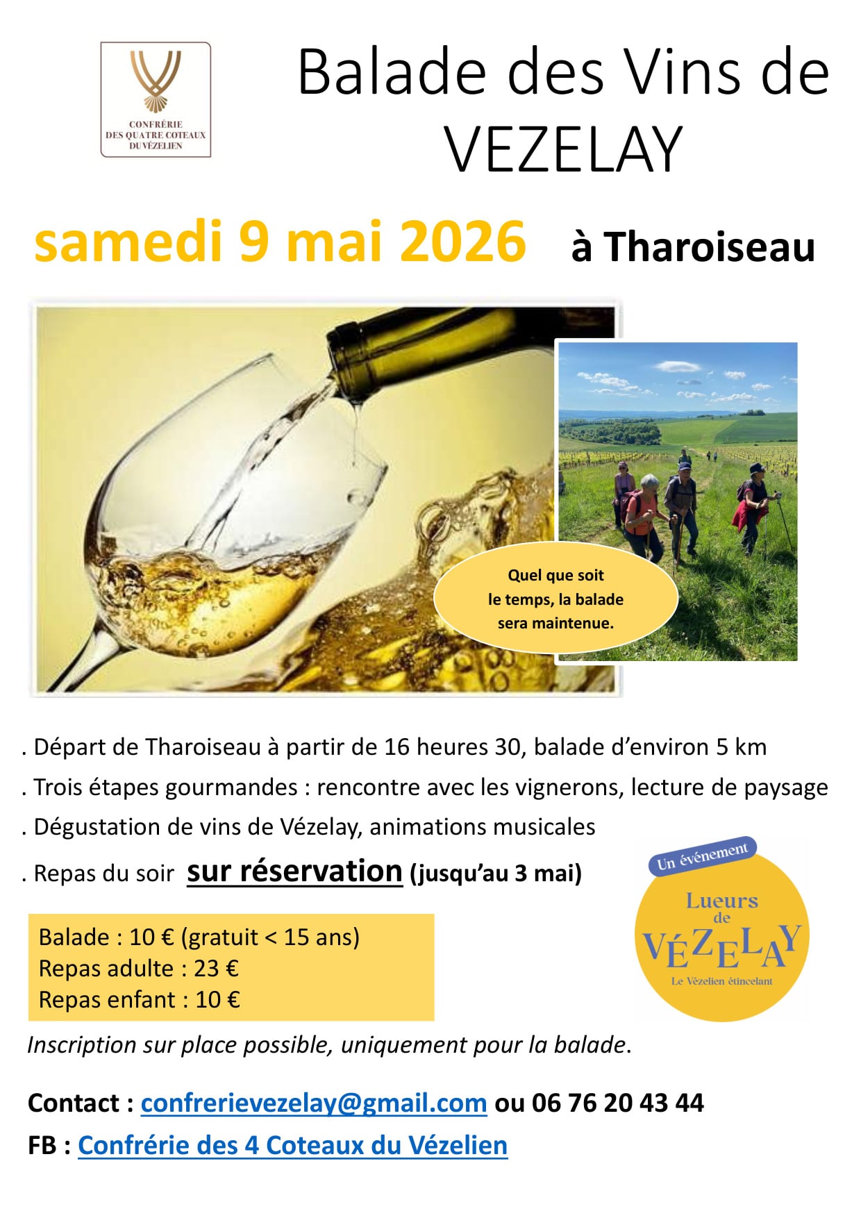 Balade des Vins de Vézelay 2026