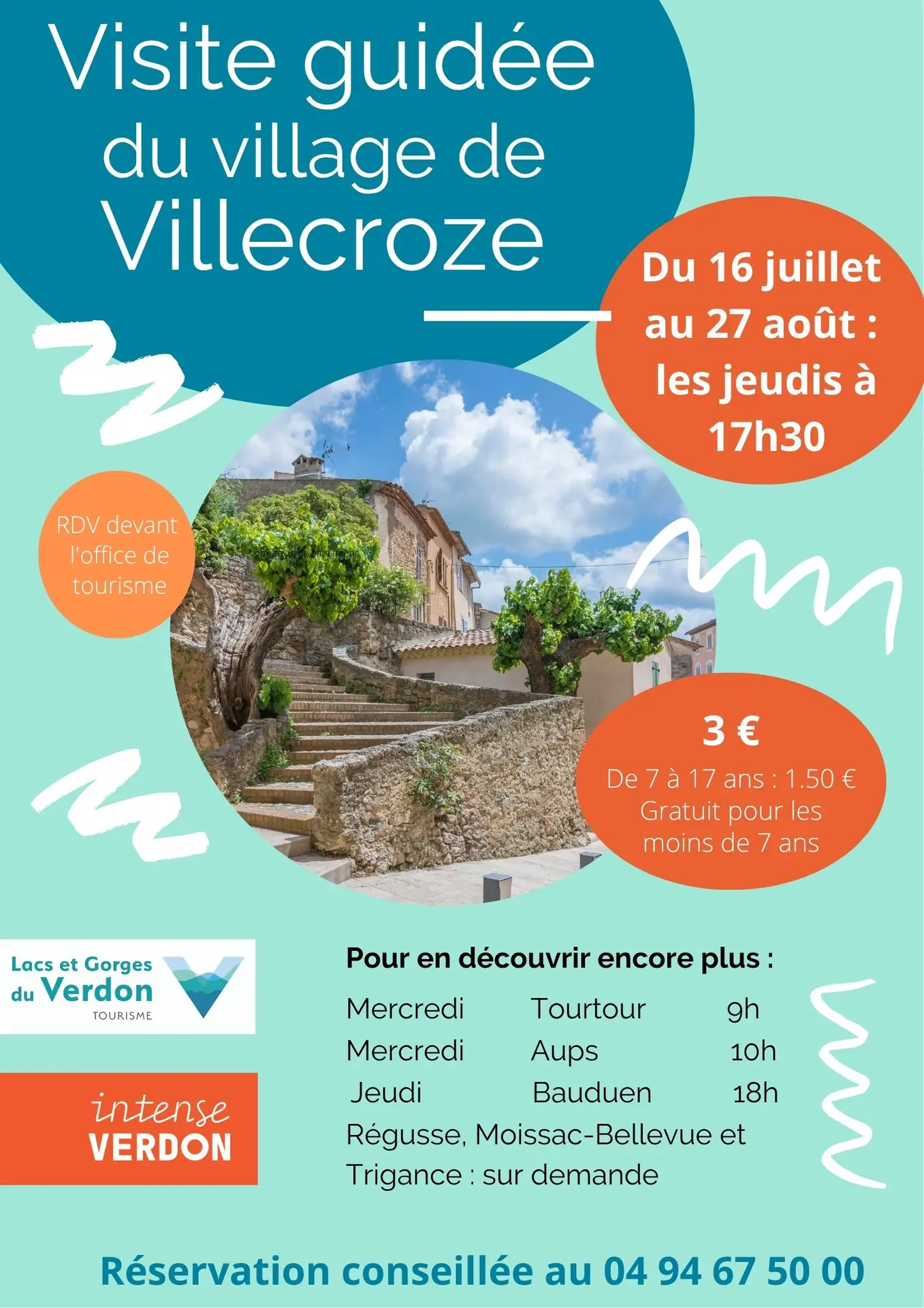 Visite guidée du village de Villecroze