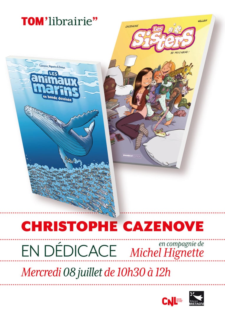 Rencontre – Dédicace de Christophe Cazenove