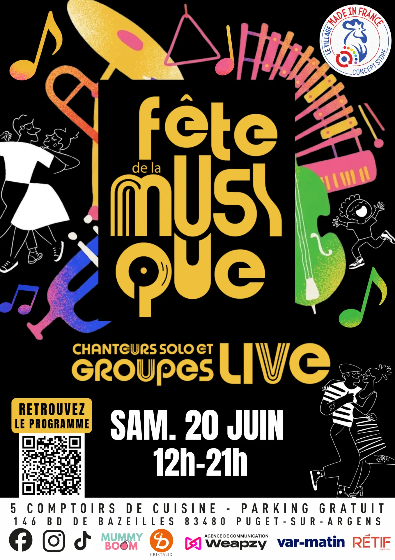 Fête de la Musique au Village Made In France