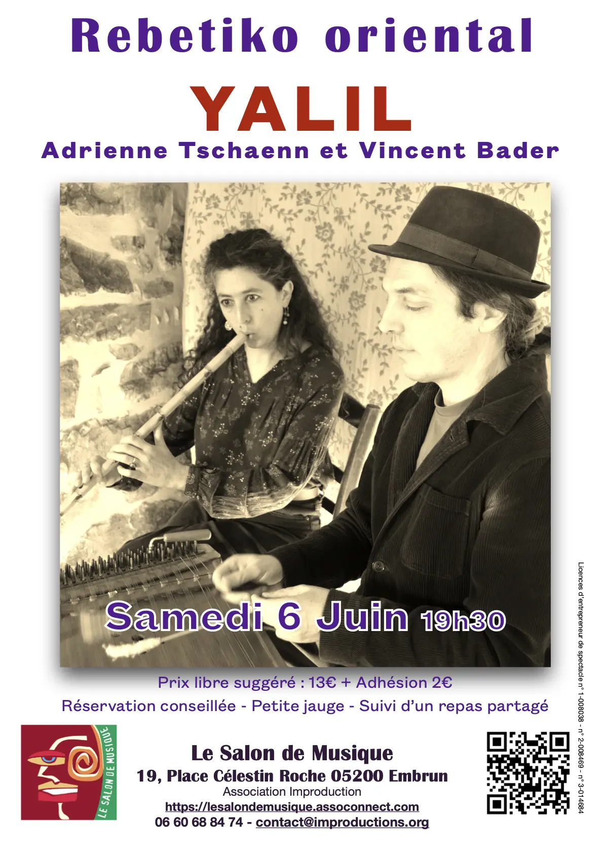 Concert : Yalil - Rebetico