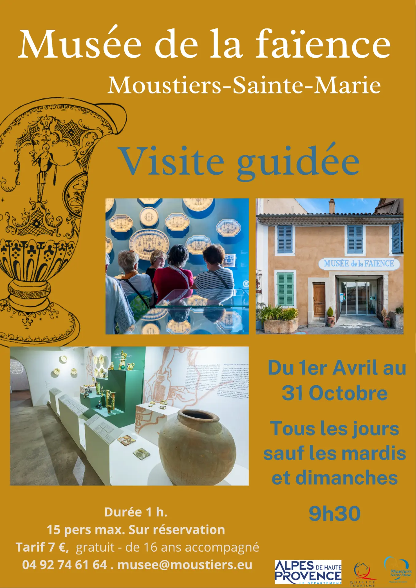 Visites guidées du Musée de la Faïence
