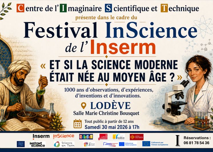 EVÉNEMENT SCIENTIFIQUE PAR L’ASSOCIATION DE MEDIATION REGIONALE CENTRE DE L’IMAGINAIRE SCIENTIFIQUE ET TECHNIQUE (CIST)