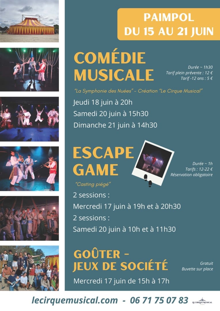 Comédie musicale : « La Symphonie des Nuées »