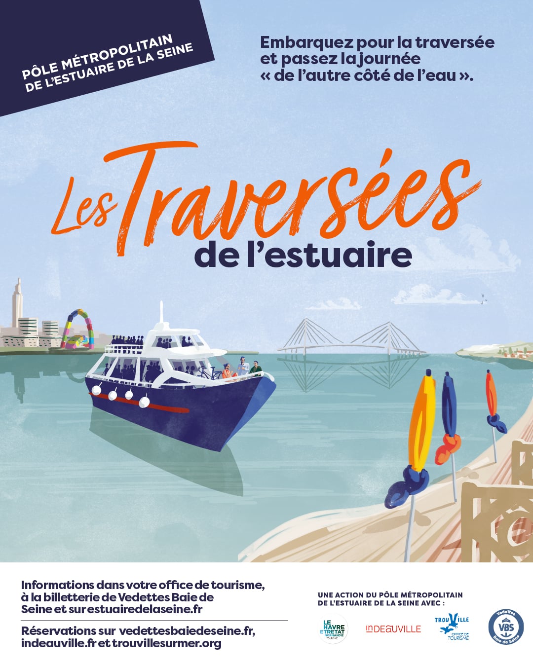 Les Traversées de l’Estuaire : Trouville-sur-Mer <> Le Havre